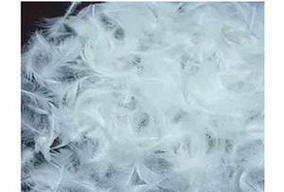 p>羽绒丝,是各种动物的绒毛经过加工的产物,包含羽毛绒纤维,三维卷中